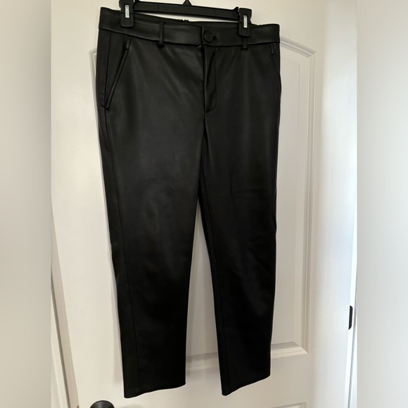 Zara Faux Leather Pants - Picture 1 of 5